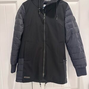 Columbia Black Puffer Jacket - Womens Small